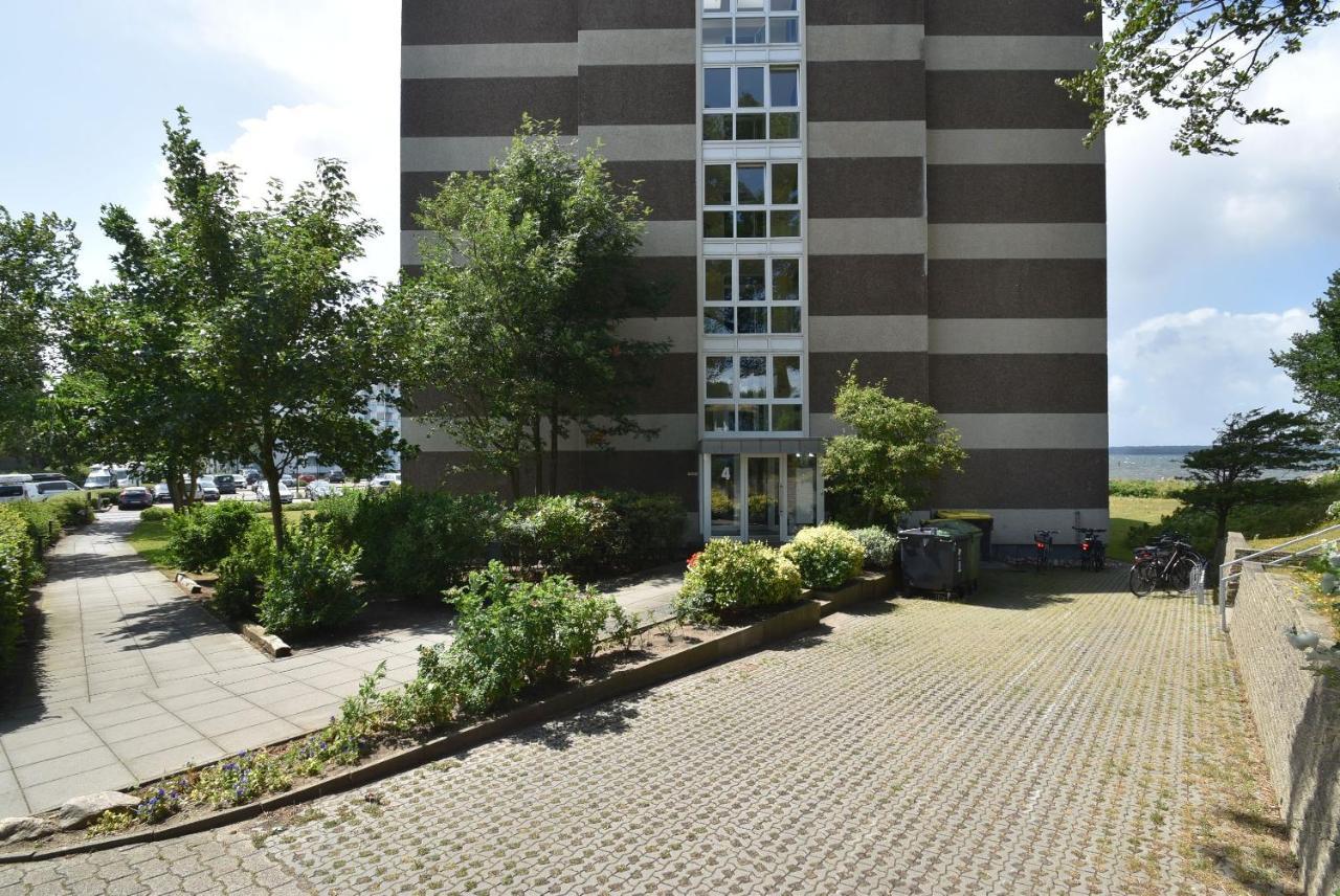 Fewo1846 - Fjordview - Komfortables Studioapartment Mit Balkon Und Meerblick グリュックスブルク エクステリア 写真
